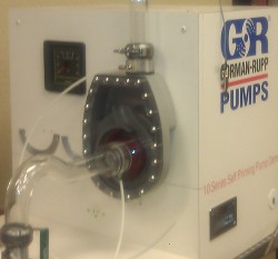 The Gorman-Rupp glass-faced pump