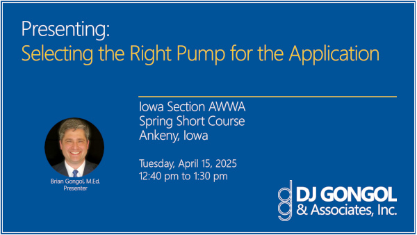 Selecting the right pump for the application