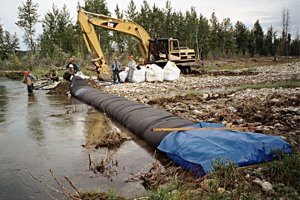 Portable dams